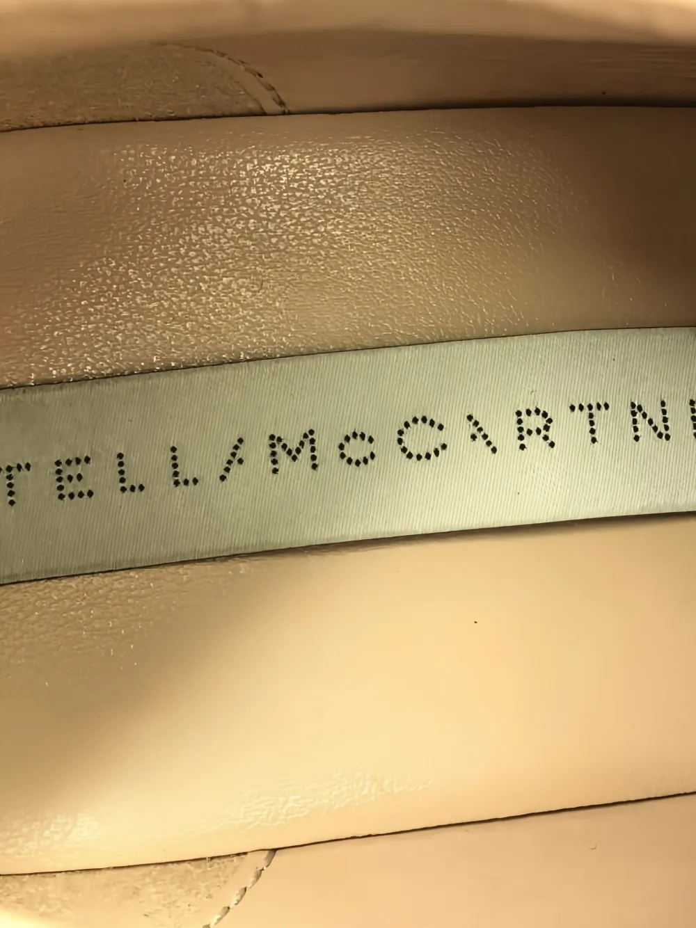 Pre-owned Stella Mccartney 75mm Platform Lace-up Sneakers In White
