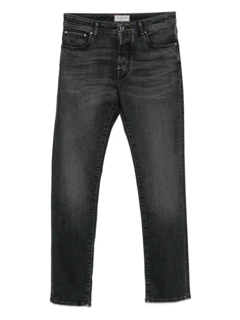 Jacob Cohën logo-patch jeans