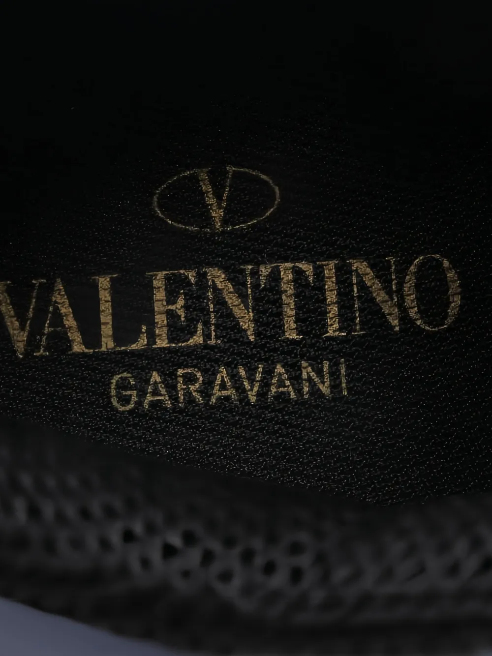 Valentino Garavani Pre-Owned camouflage-print leather sneakers | Image 2