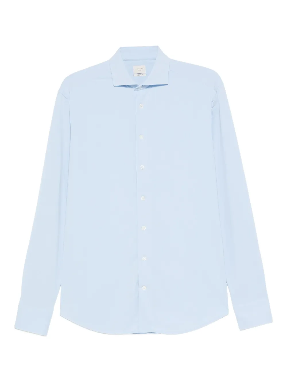 Traiano Milano long-sleeve button-fastening shirt | Blue | Image 1