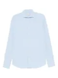 Traiano Milano long-sleeve button-fastening shirt - Blue