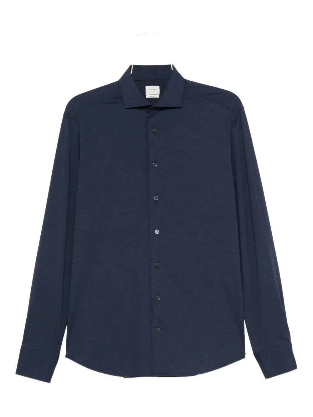 Traiano Milano long-sleeve button shirt - Blu