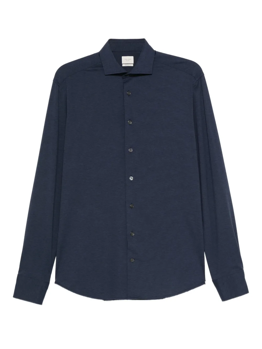 Traiano Milano long-sleeve button shirt | Blue | Image 1