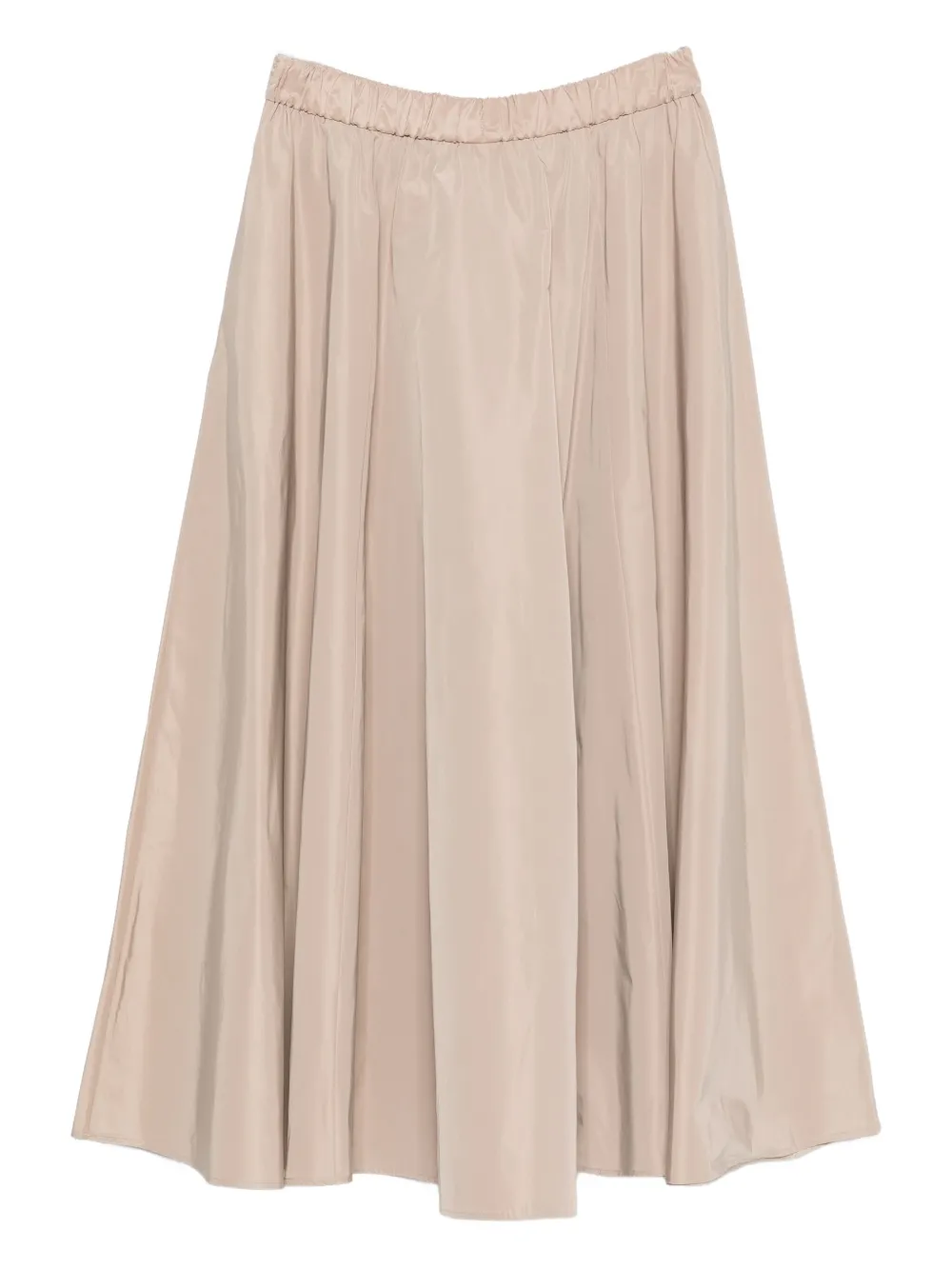 ASPESI Geplooide rok - Beige