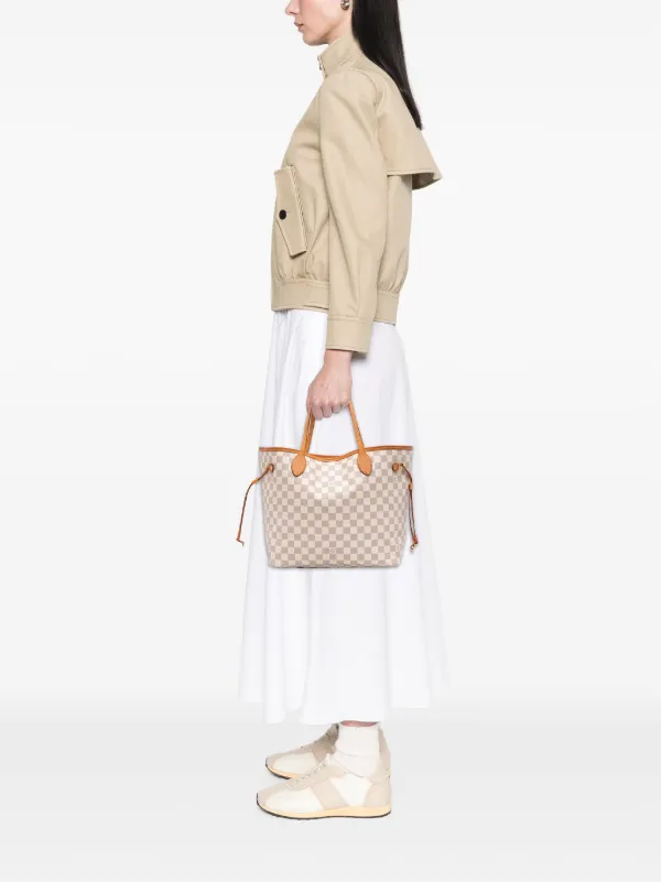 Louis Vuitton Pre-Owned 2019 ダミエ アズール ネヴァーフル MM