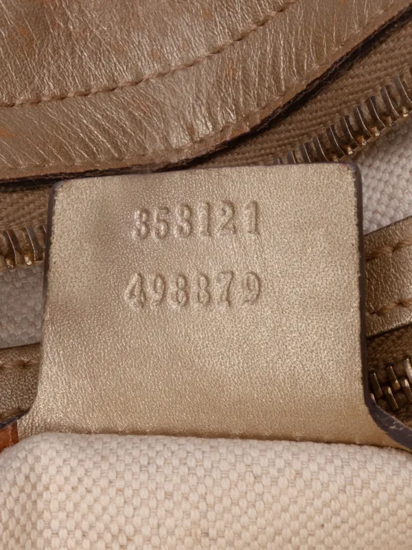 Gucci Pre-Owned 2016-2025 スモール マイクログッチシマ ブリー