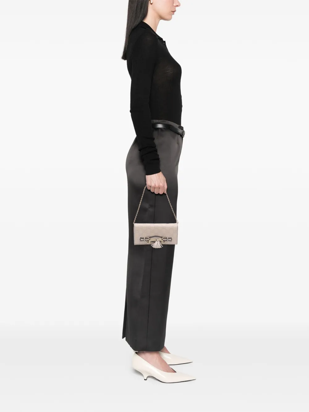 Gucci Pre-Owned 2000-2015 Guccissima Emily Wallet On Chain shoulder bag | Pre-Owned | Image 2
