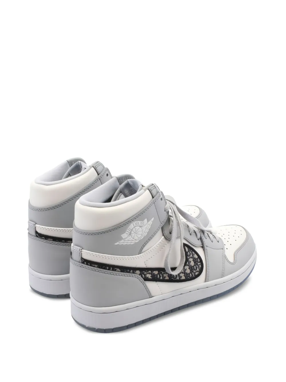  Christian Dior Pre-owned Zapatillas Air 1 Con Cordones De Christian Dior Pre-owned X Jordan - Blanco 