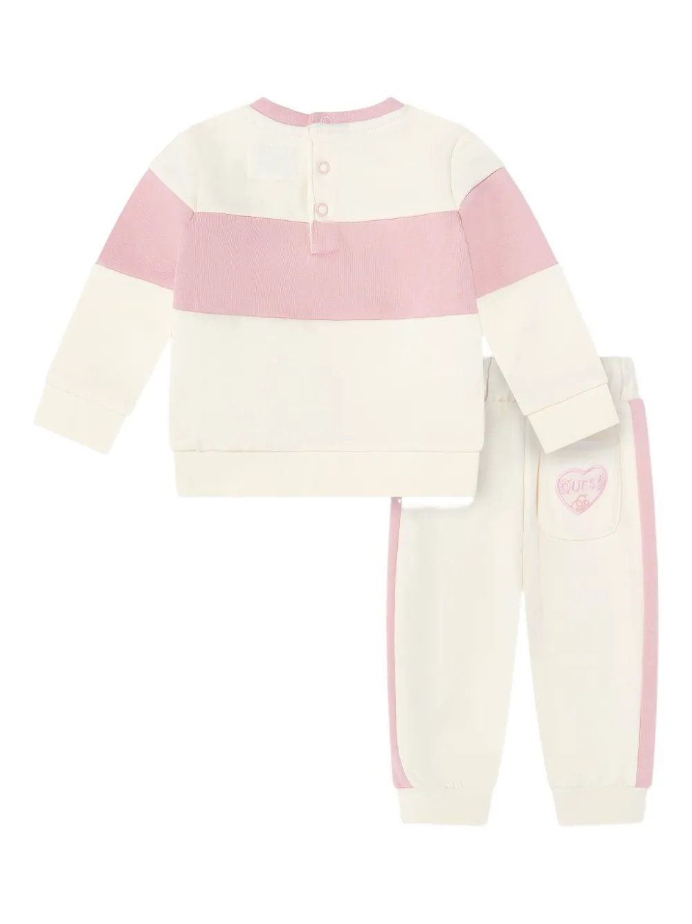 Guess Baby Girls Logo Tracksuit In Multi