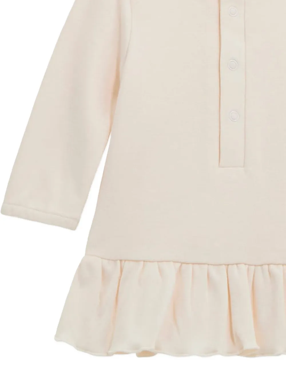 Guess Baby Girls Long Sleeve Dress In White