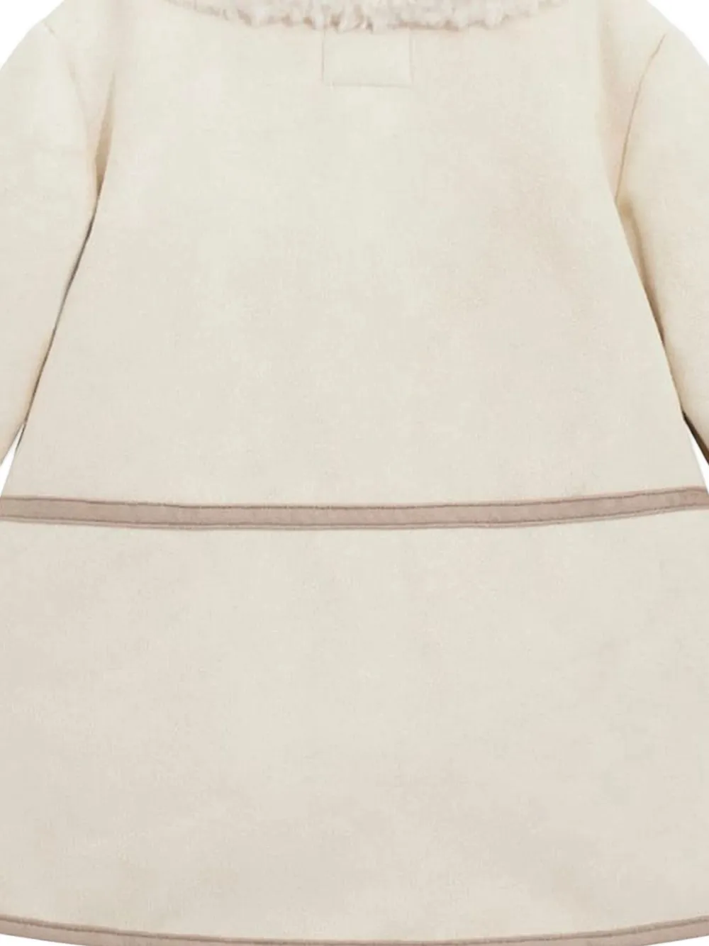 guess kids Jas met lammy kraag en vlakken Beige