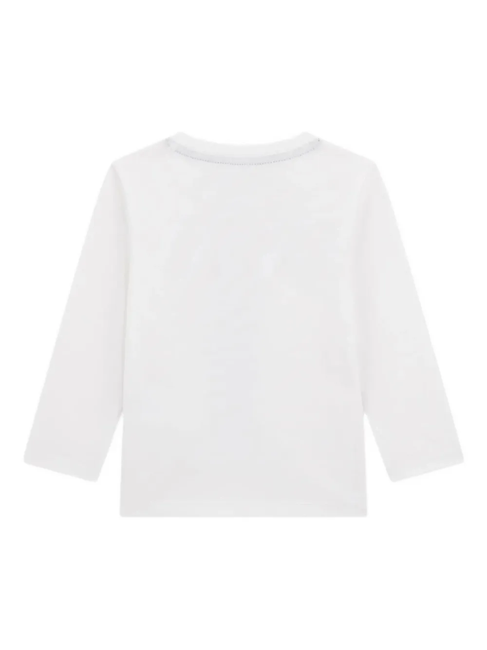 guess kids teddy-print long-sleeve T-shirt | Baby T-Shirts | Image 2