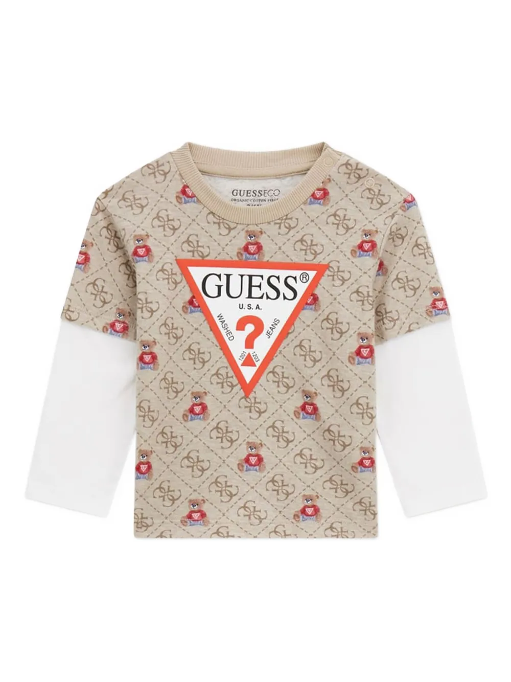 Guess Drawstring-cuffed Trousers In Neutral