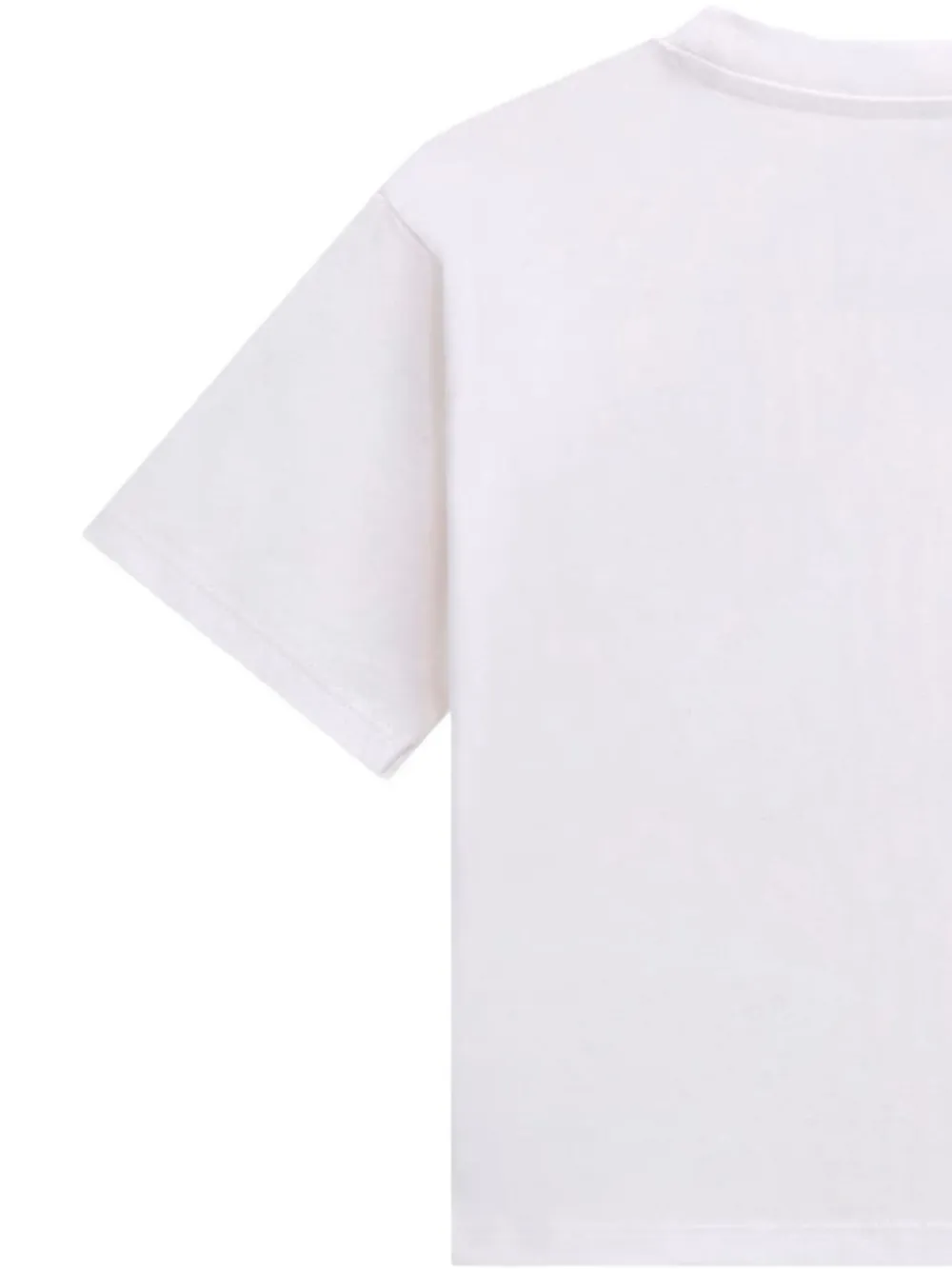 guess kids T-shirt verfraaid met hart Wit