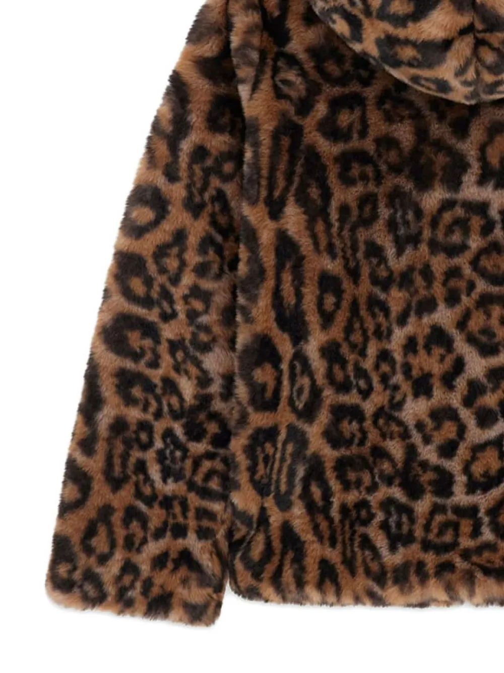 guess kids Jack met luipaardprint Bruin