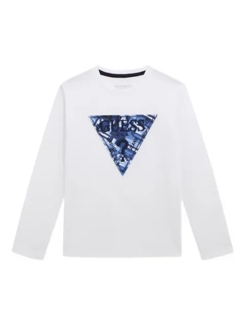 guess kids top con logo triangular
