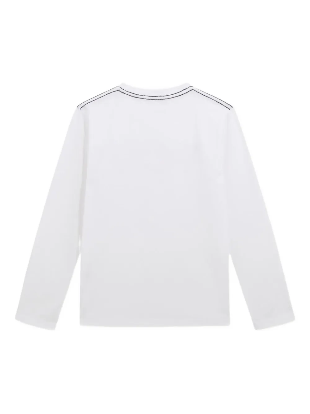 guess kids triangle-logo long-sleeve top | Boys T-Shirts | Image 2