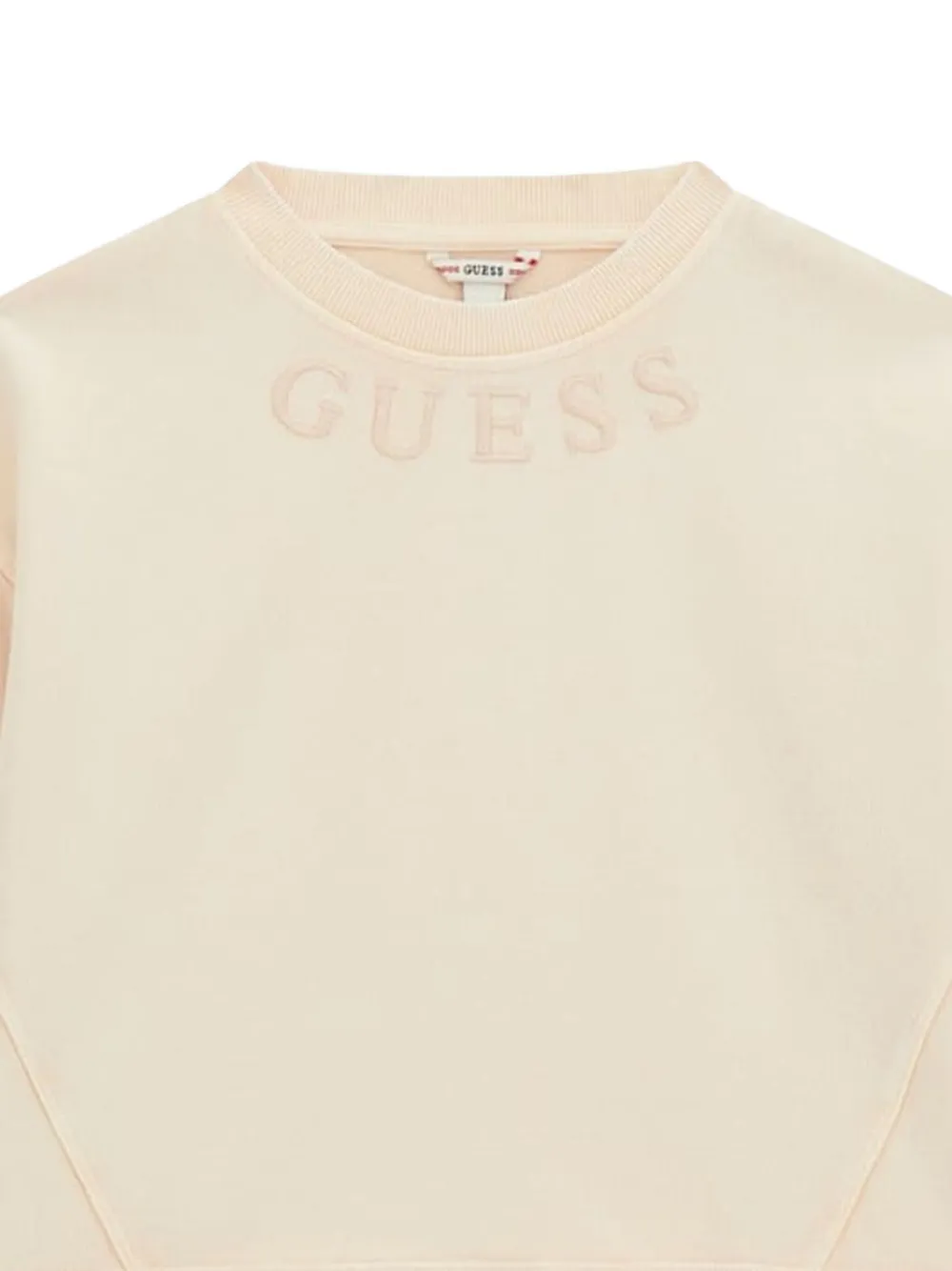 guess kids Sweater met geborduurd logo Roze