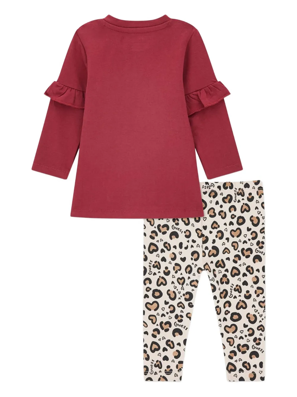 guess kids leopard-print leggings (set of two) | Trouser Sets | Image 2