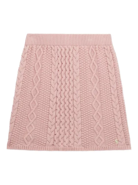 guess kids cable-knit skirt