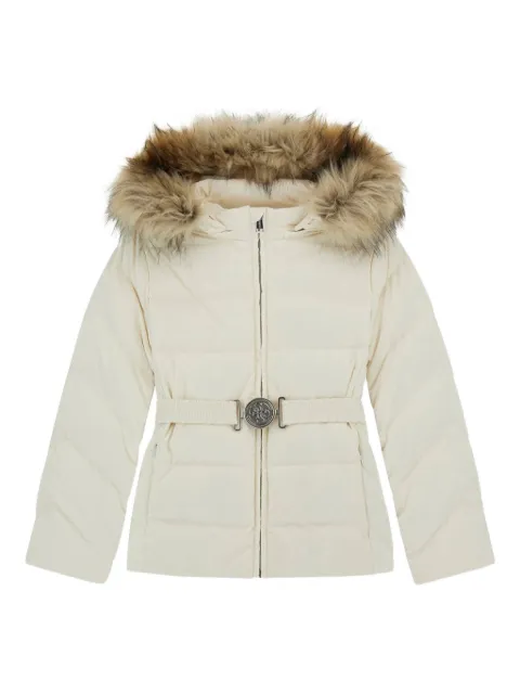 guess kids hooded zip coat