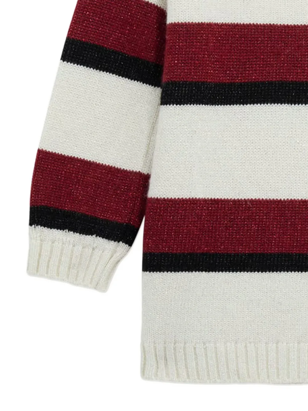 Guess Striped Sequin-embellished Dress In Multi