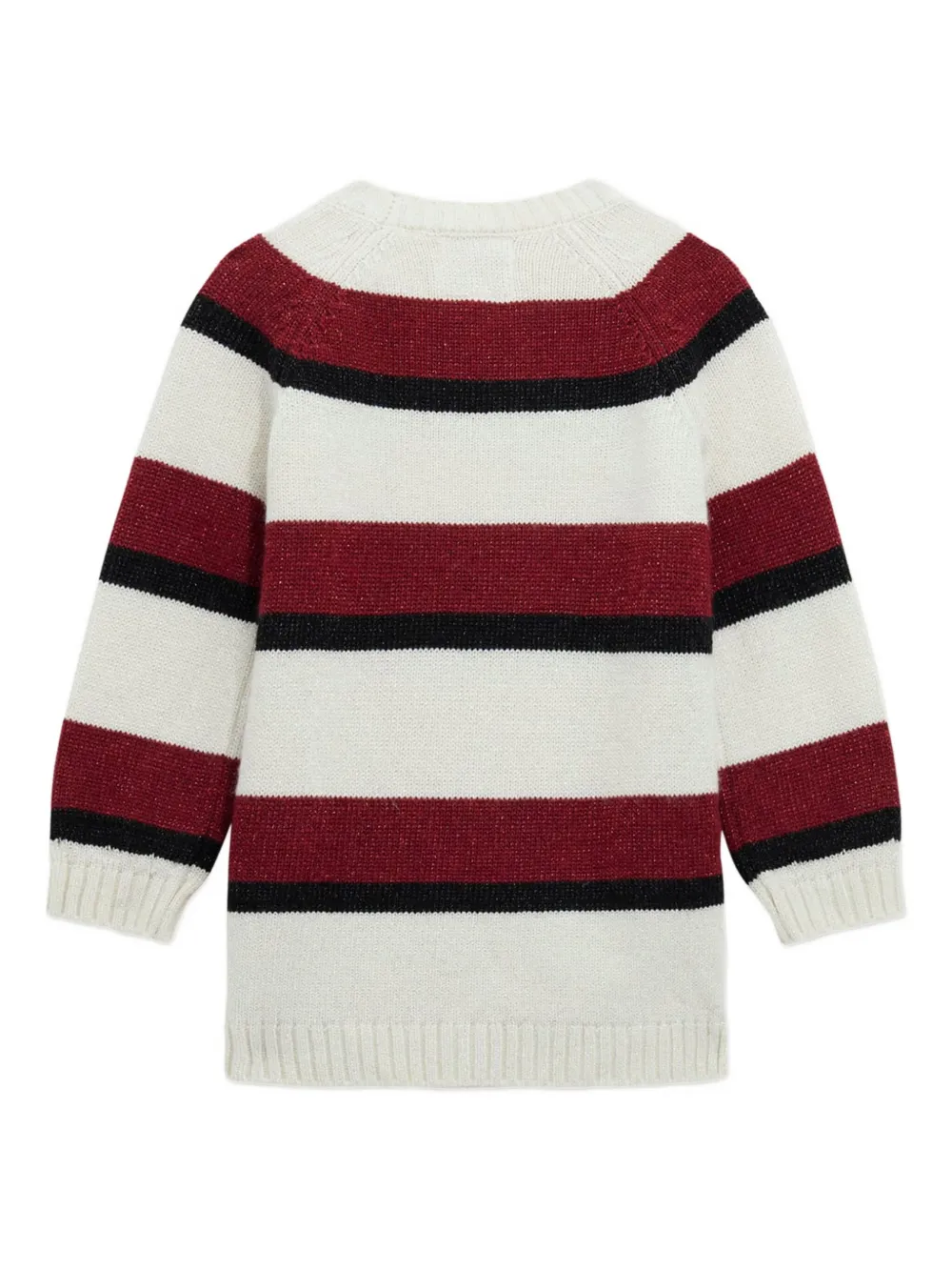 guess kids striped sequin-embellished dress | Girls Knitted Dresses | Image 2