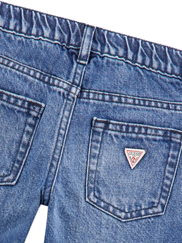 Guess Kids ロゴ ジーンズ | ブルー | FARFETCH JP