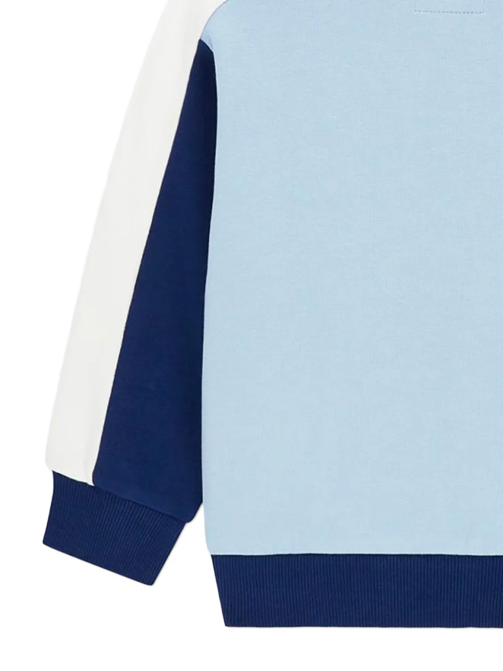 Guess Colour-block Sweatshirt In Blue