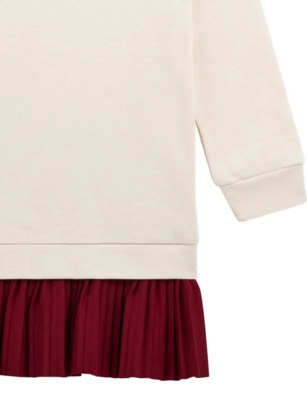 guess kids Geplooide jurk Beige