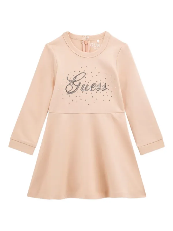 Guess Kids ロゴ ワンピース | ピンク | FARFETCH JP