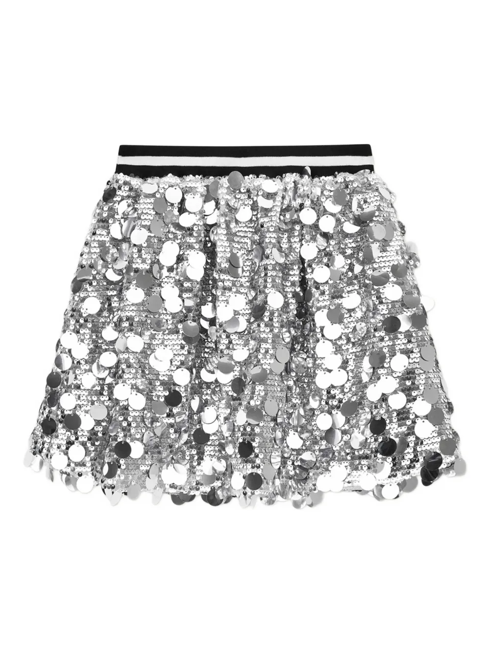 Guess Sequin Skirt In Gray