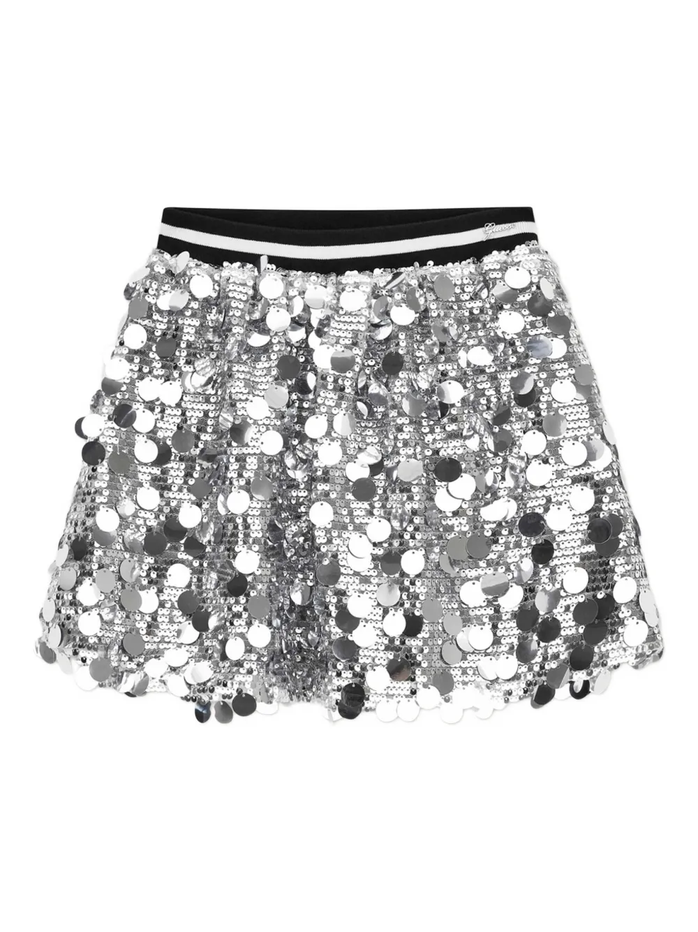 Guess Sequin Skirt In Gray