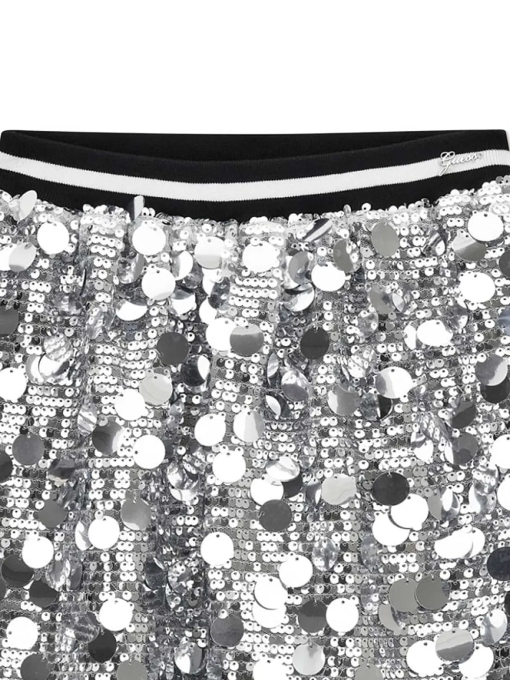 Guess Sequin Skirt In Gray