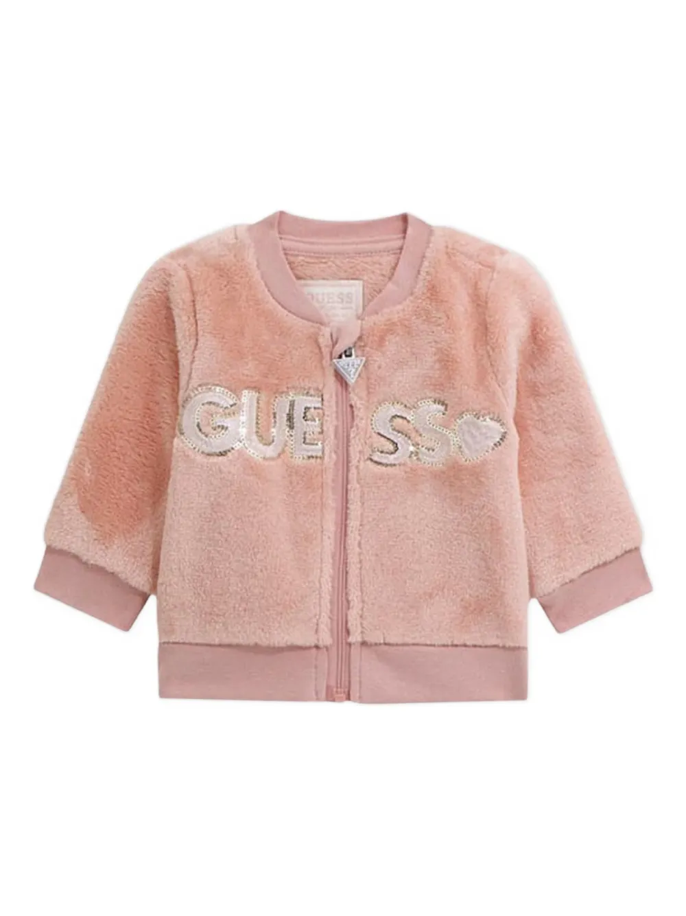 guess kids Drie trainingspakken met logo Roze