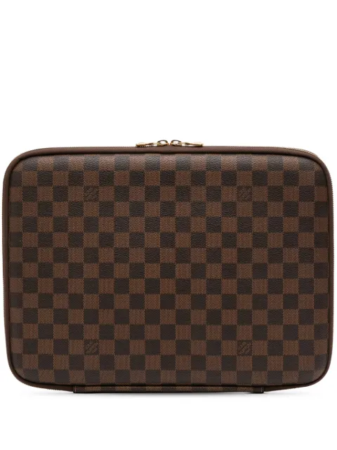 Louis Vuitton Pre-Owned 2009 Damier Ebene Horizon Laptop Sleeve business bag