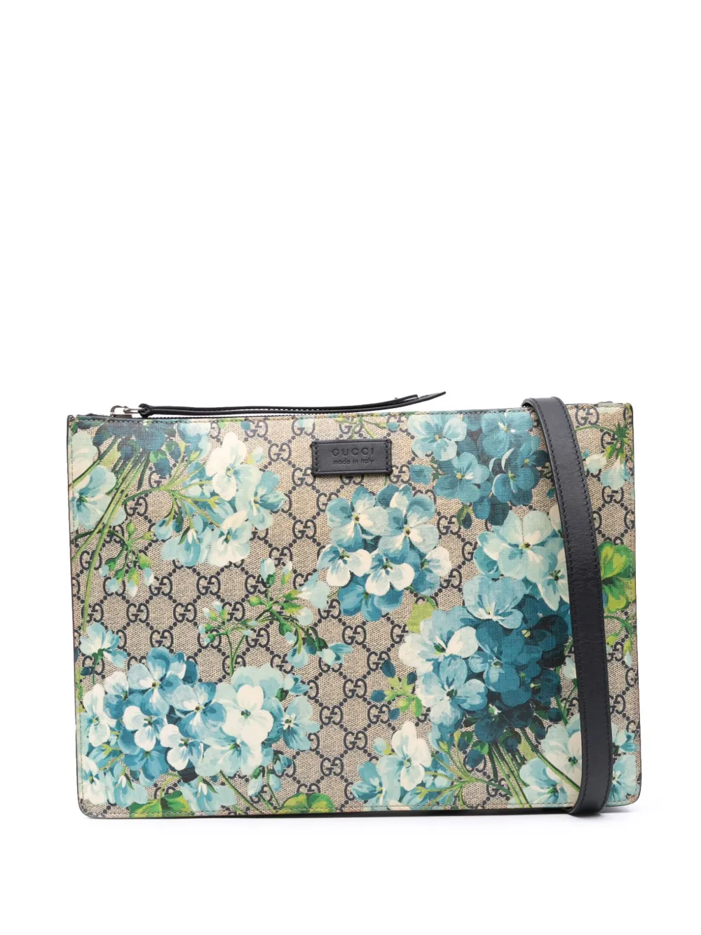 Gucci Pre-Owned 2016-2025 GG Supreme Blooms crossbody bag - ブラウン Gucci Pre-Owned 2016-2025 GG Supreme Blooms crossbody bag - ブラウン