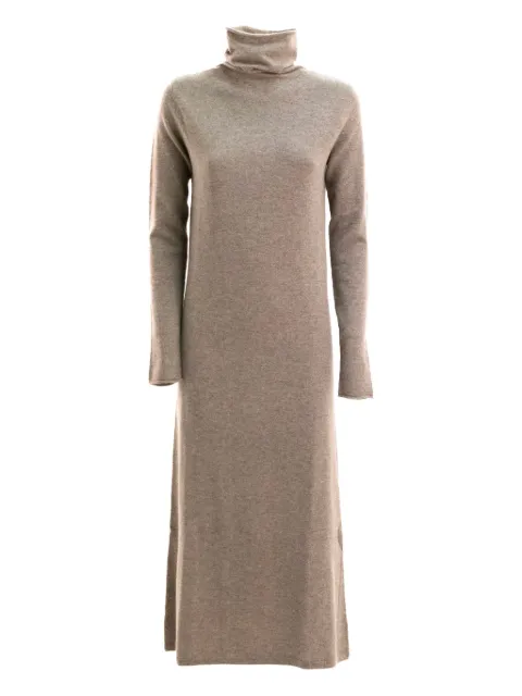 Lisa Yang turtleneck midi dress