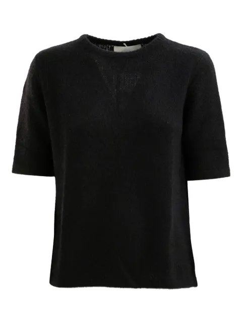 Lisa Yang short-sleeve cashmere T-shirt