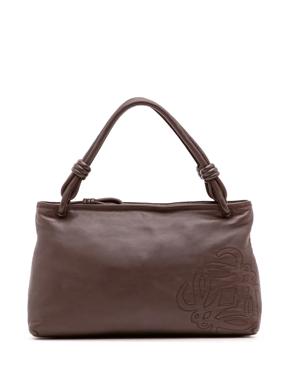 Loewe Pre-Owned 2007 Anagram Leather handbag | Brown | Image 1