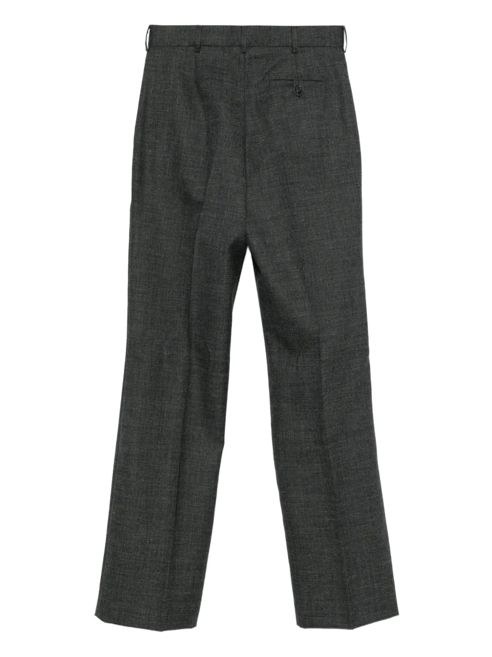 Moschino Wollen pantalon met gemêleerd effect - Grijs