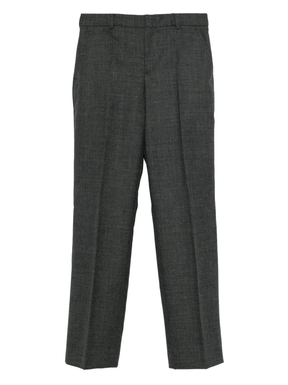 Moschino mélange-effect tailored trousers | Grey | Image 1