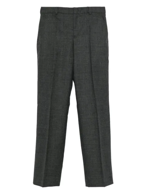 Moschino mélange-effect tailored trousers