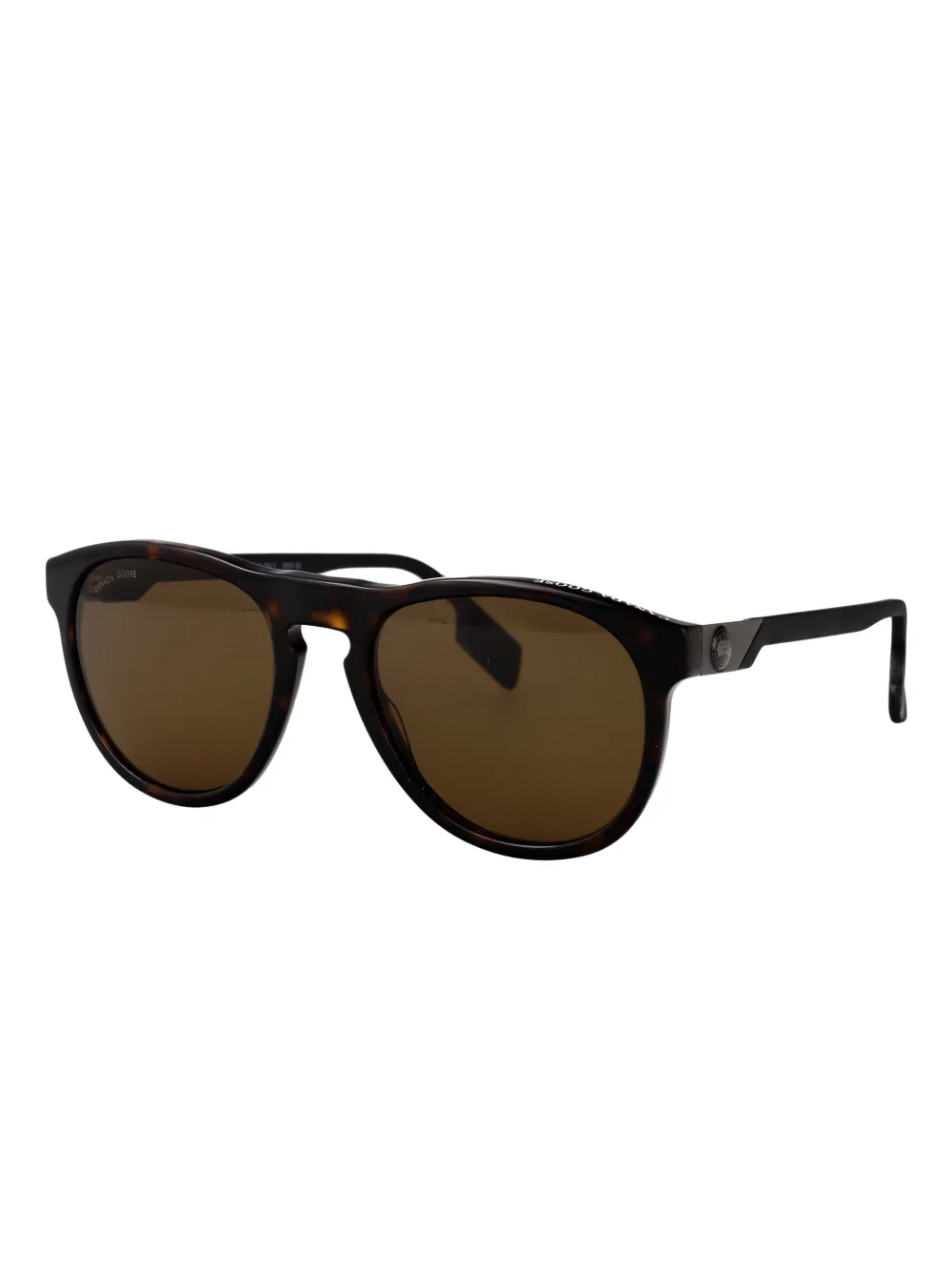 Canada Goose Zonnebril met rond montuur Bruin