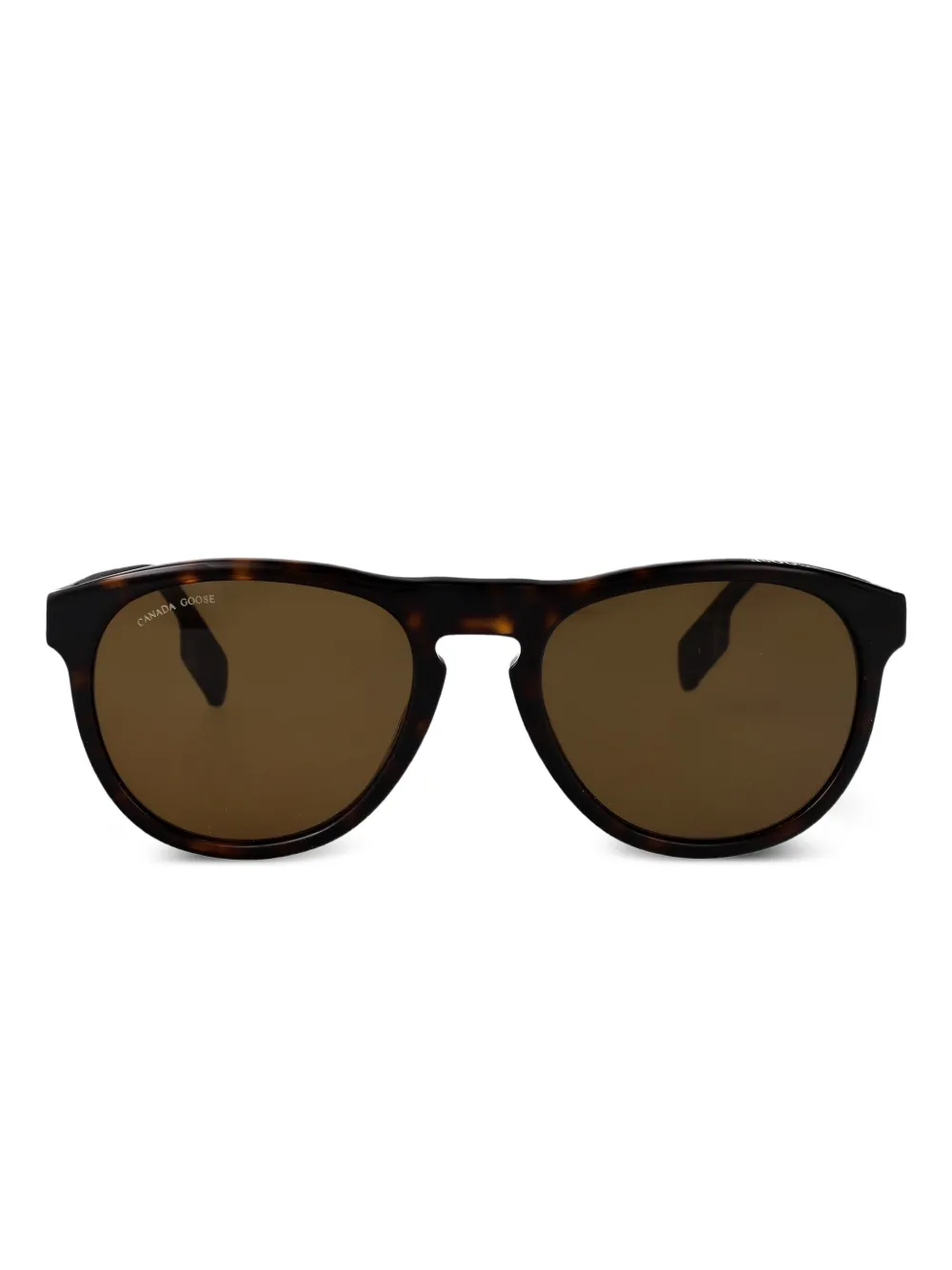 Canada Goose round-frame sunglasses – Brown