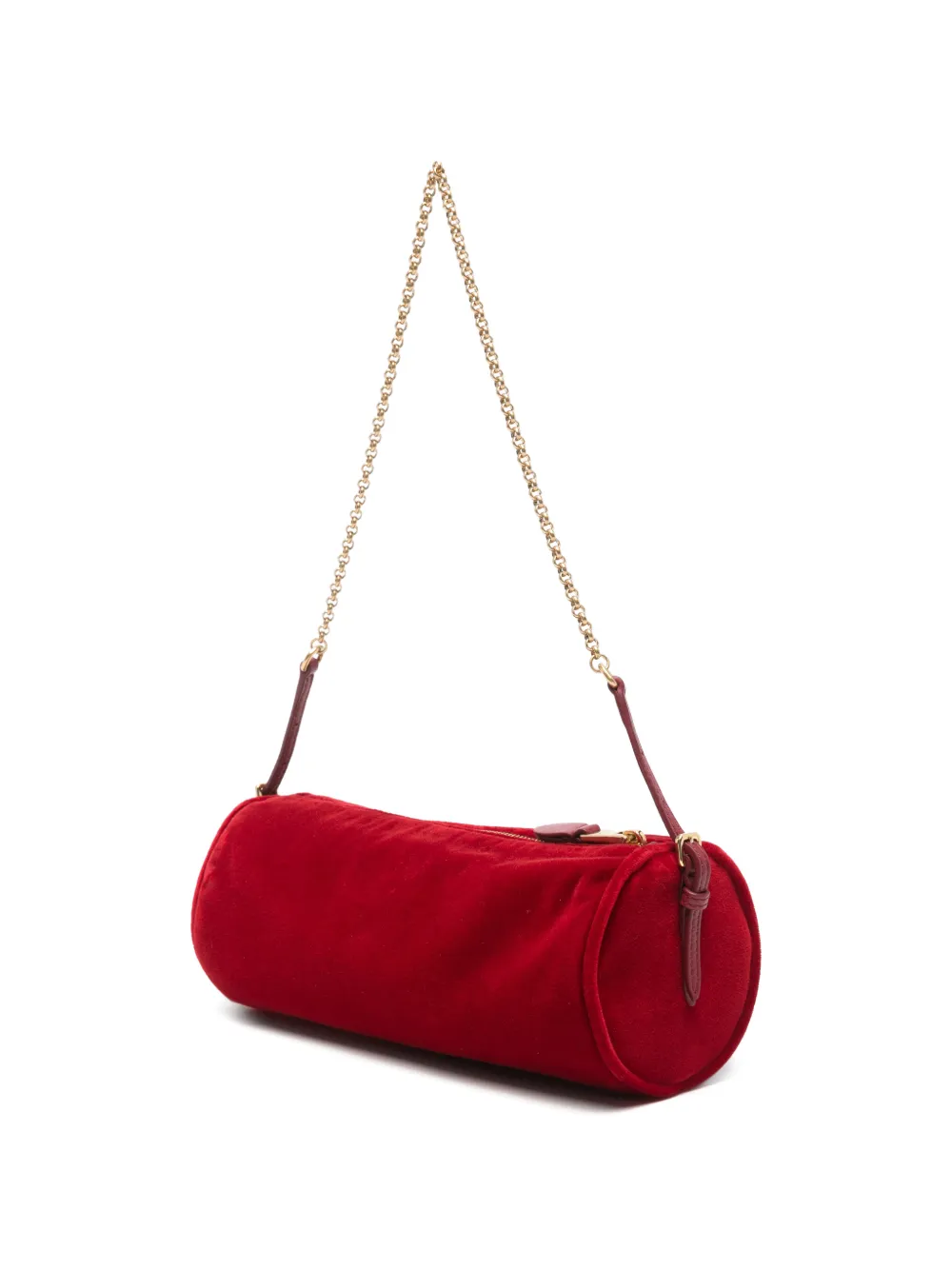  Miu Miu Logo-plaque Shoulder Bag - Red 