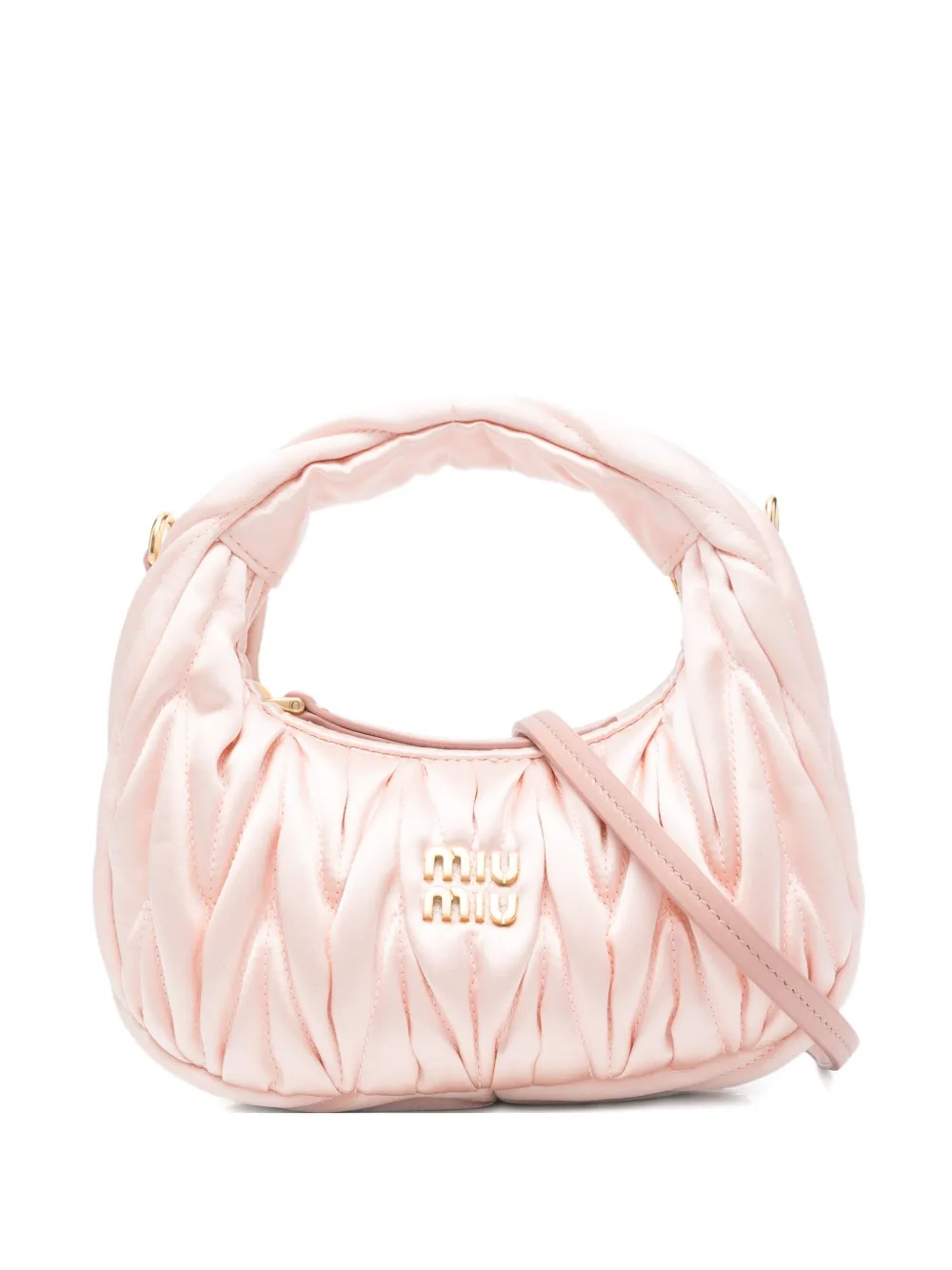 Miu Miu Matelassé Wander mini bag - Rosa