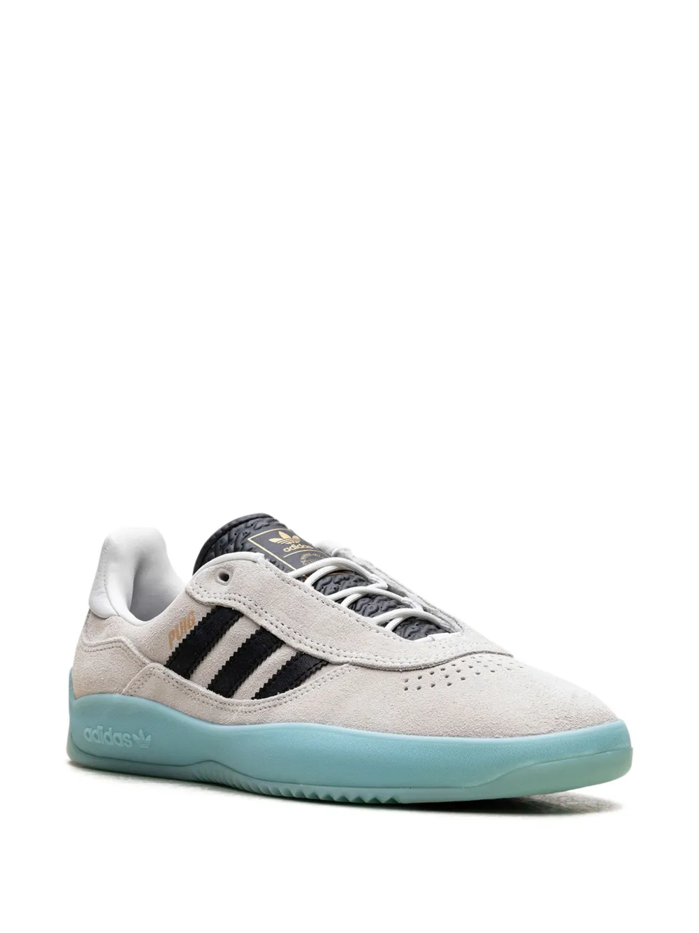 adidas Puig suède sneakers met drie strepen Beige