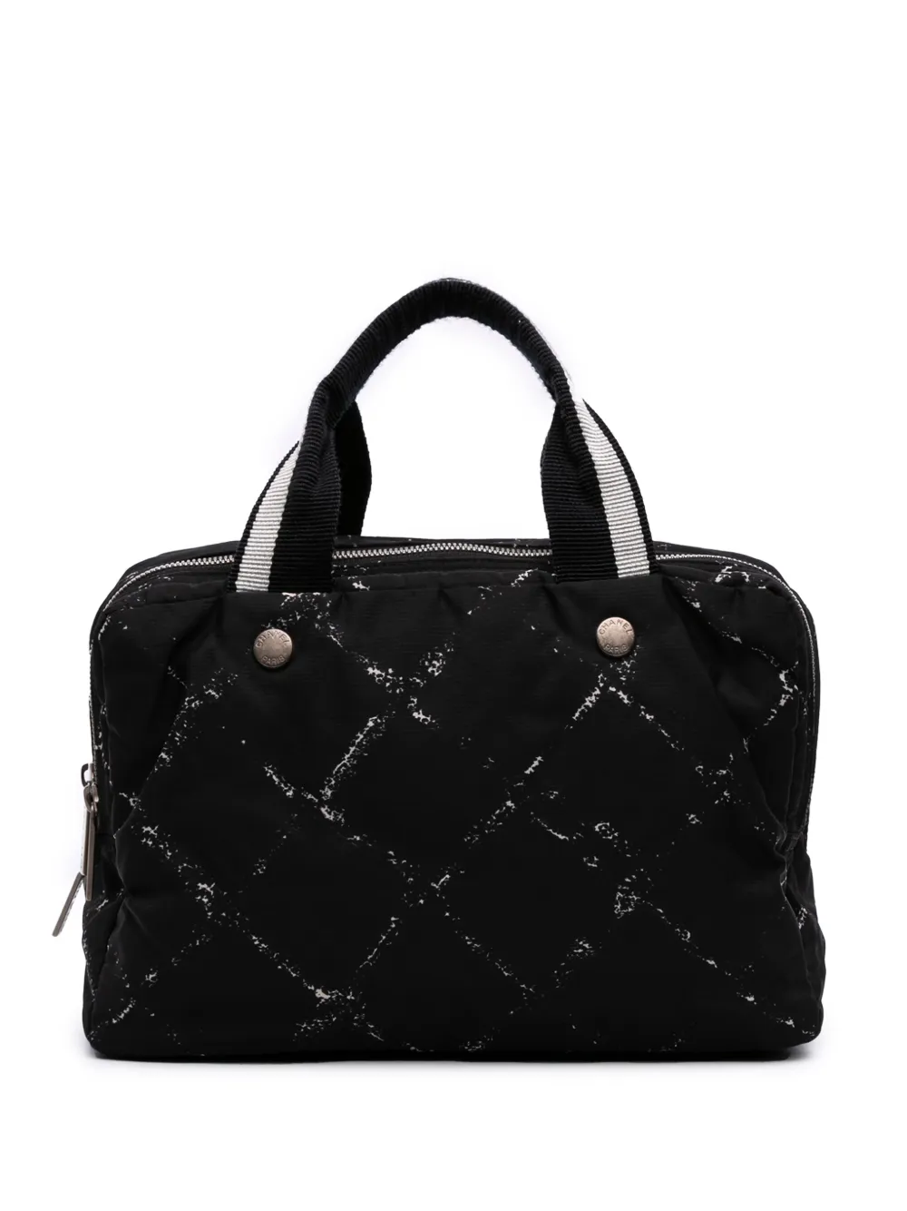 CHANEL Pre-Owned 2000-2002 Old Travel Line Nylon handbag | Black | Image 1