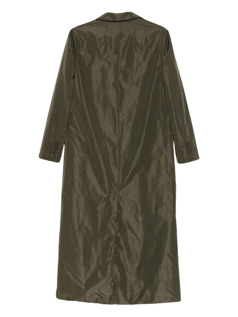 Aspesi Button-fastening Flap-pocket Coat In Green